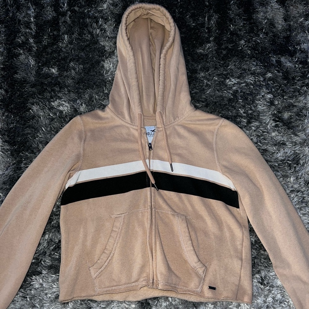 Hollister Crop Zip-up Jacket